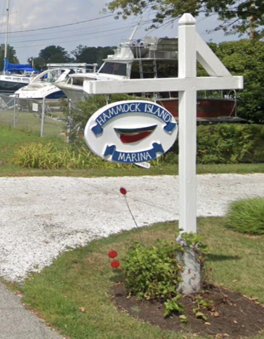 Marina sign